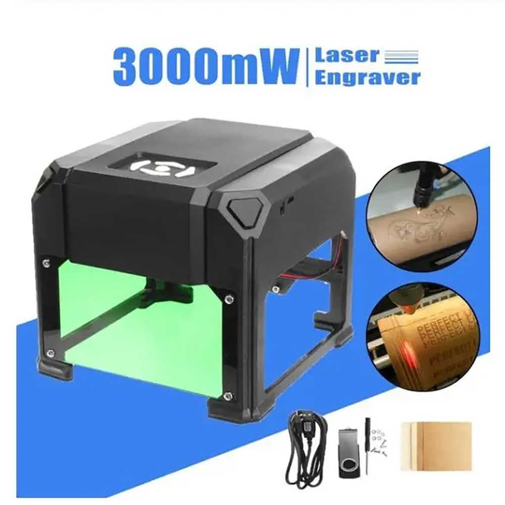 Mini Laser Engraver Cnc Router - Mini USB 3000 MW CNC Lazer