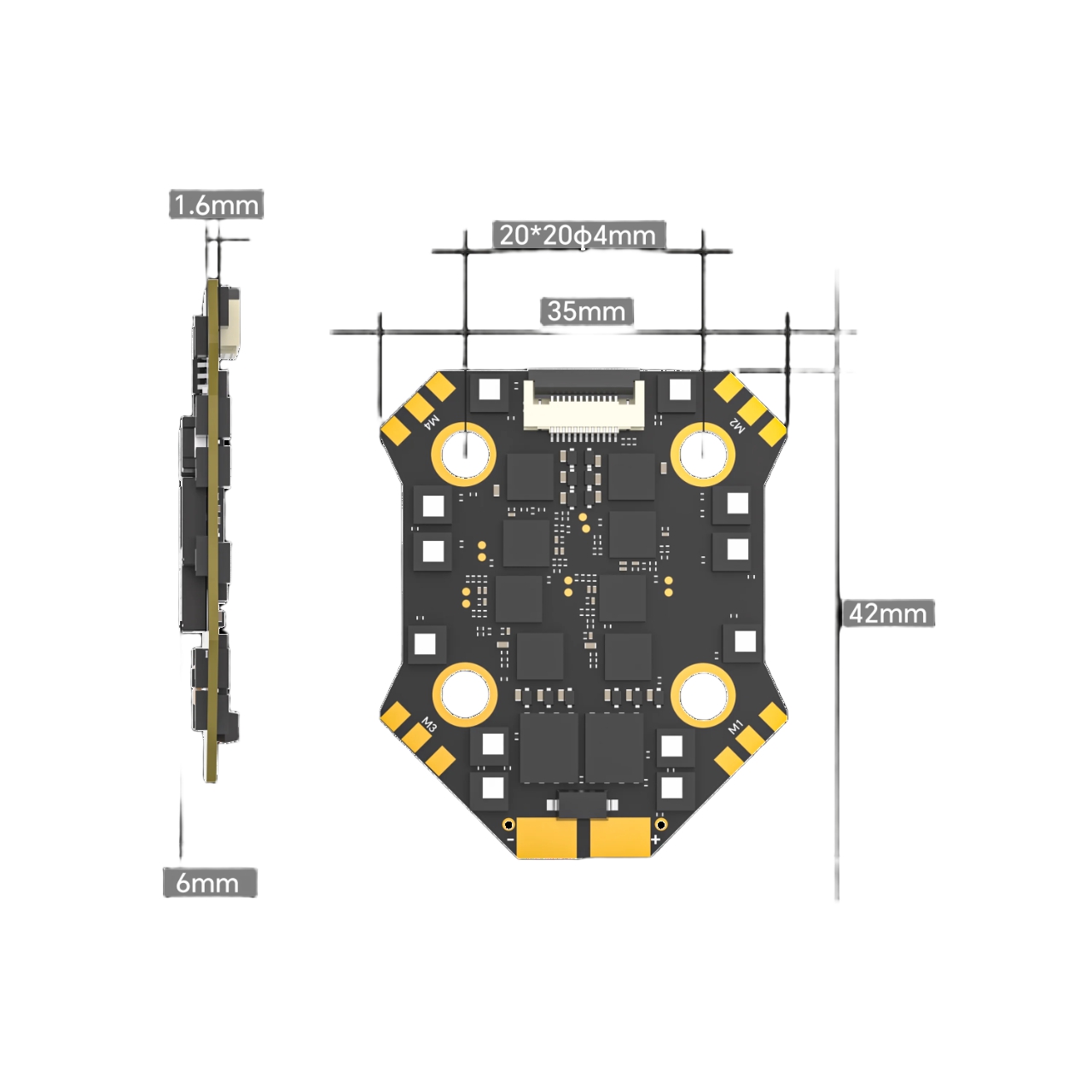 IFlight Borg Mini F7 Stack, Bo - Fpv Flight Controller F7 Stack 60A incelemesi ve fiyatı