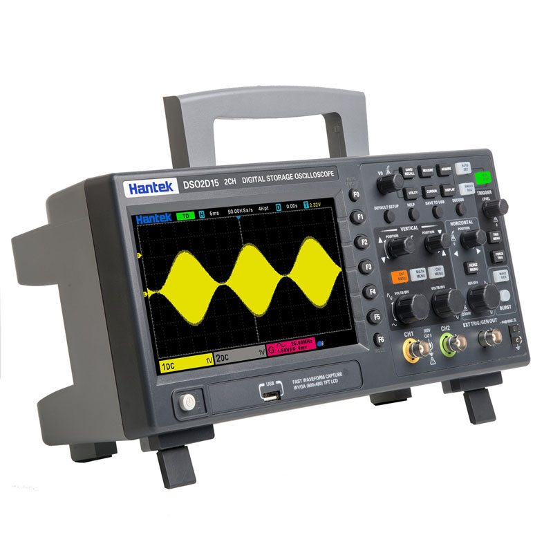 Yeni Stokta Hantek DSO2C10 2 K - Digital Storage Oscilloscope 100Mhz incelemesi ve fiyatı